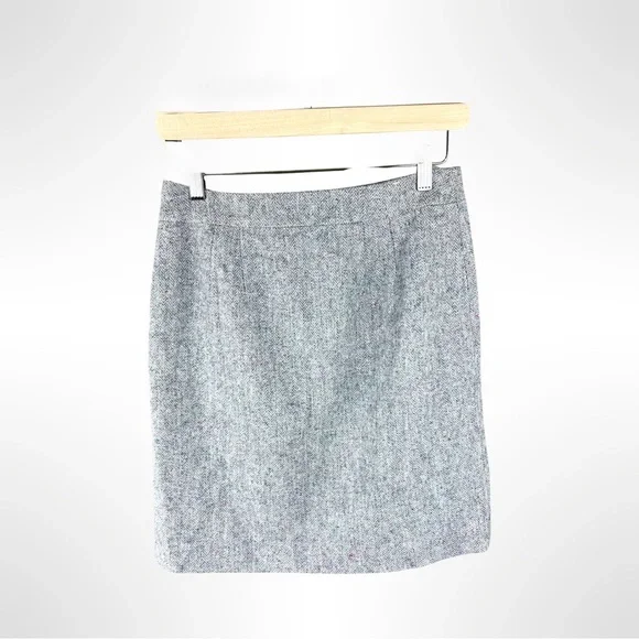 NWT Talbots Herringbone Scallop Skirt - Picture 2 of 6